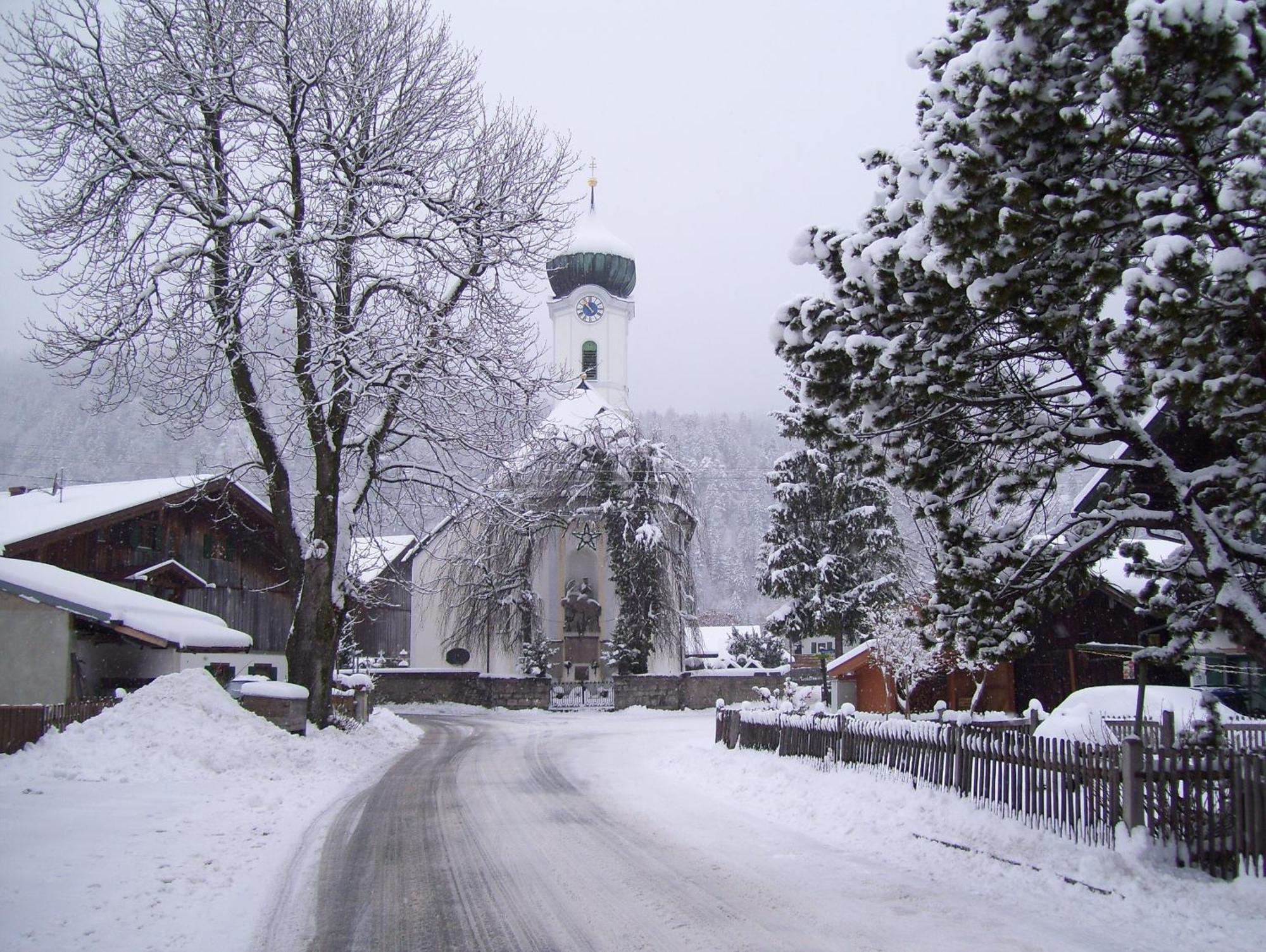 Landgasthof Kirchmayer Farchant Exteriér fotografie